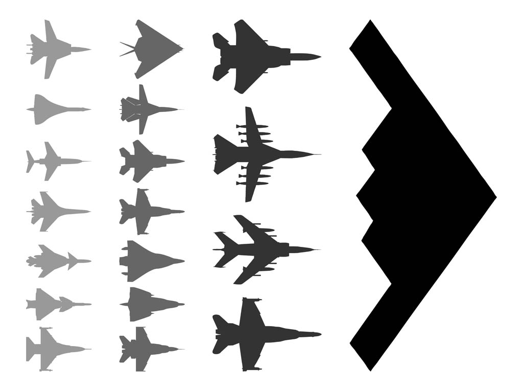 Military Aircraft Silhouette