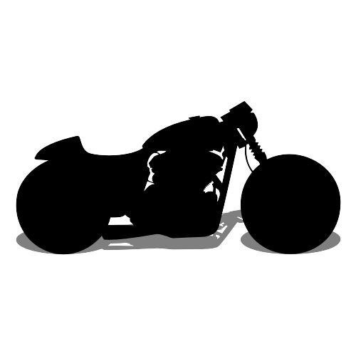 Motorcycle Silhouette Vector