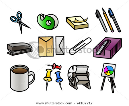 Office-Supplies Clip Art