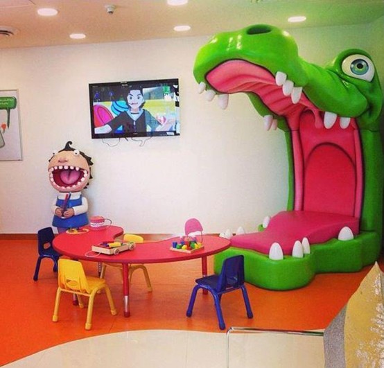 Pediatric Dentist Waiting Room