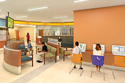 Pediatric Emergency Room Waiting Area