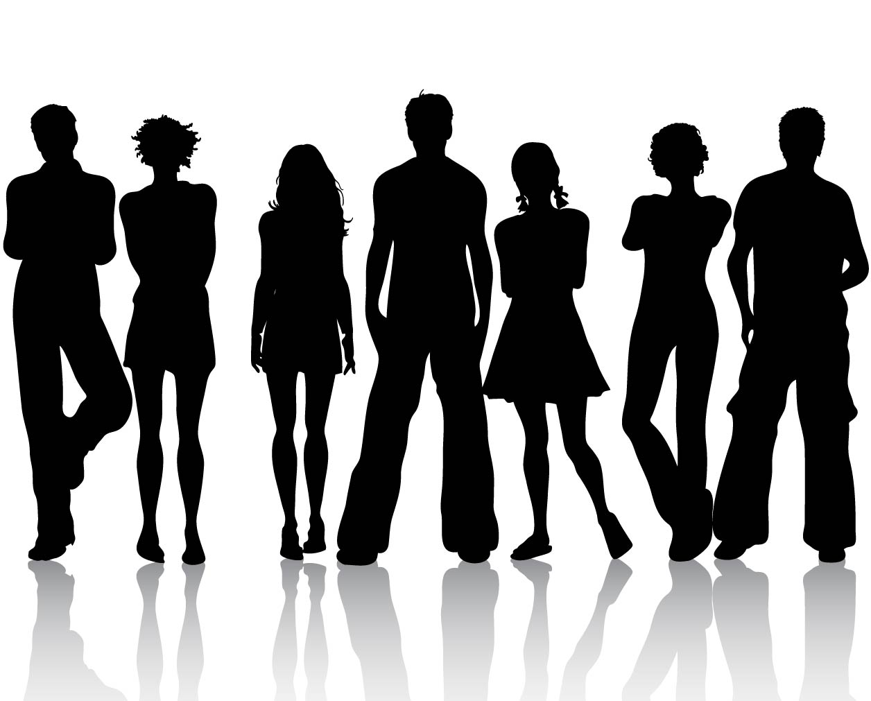Person Silhouette Vector Person Silhouette Vector