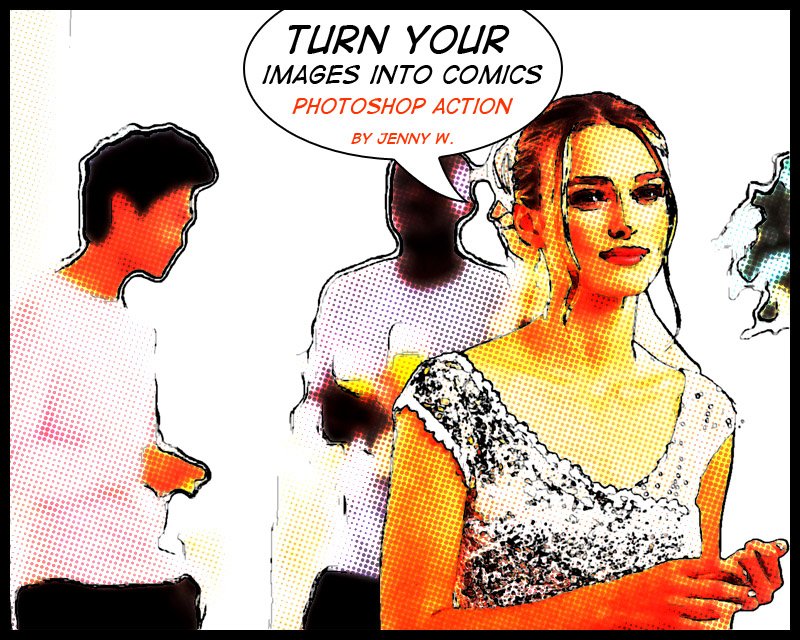 Photoshop Action Comics Photoshop Action Comics