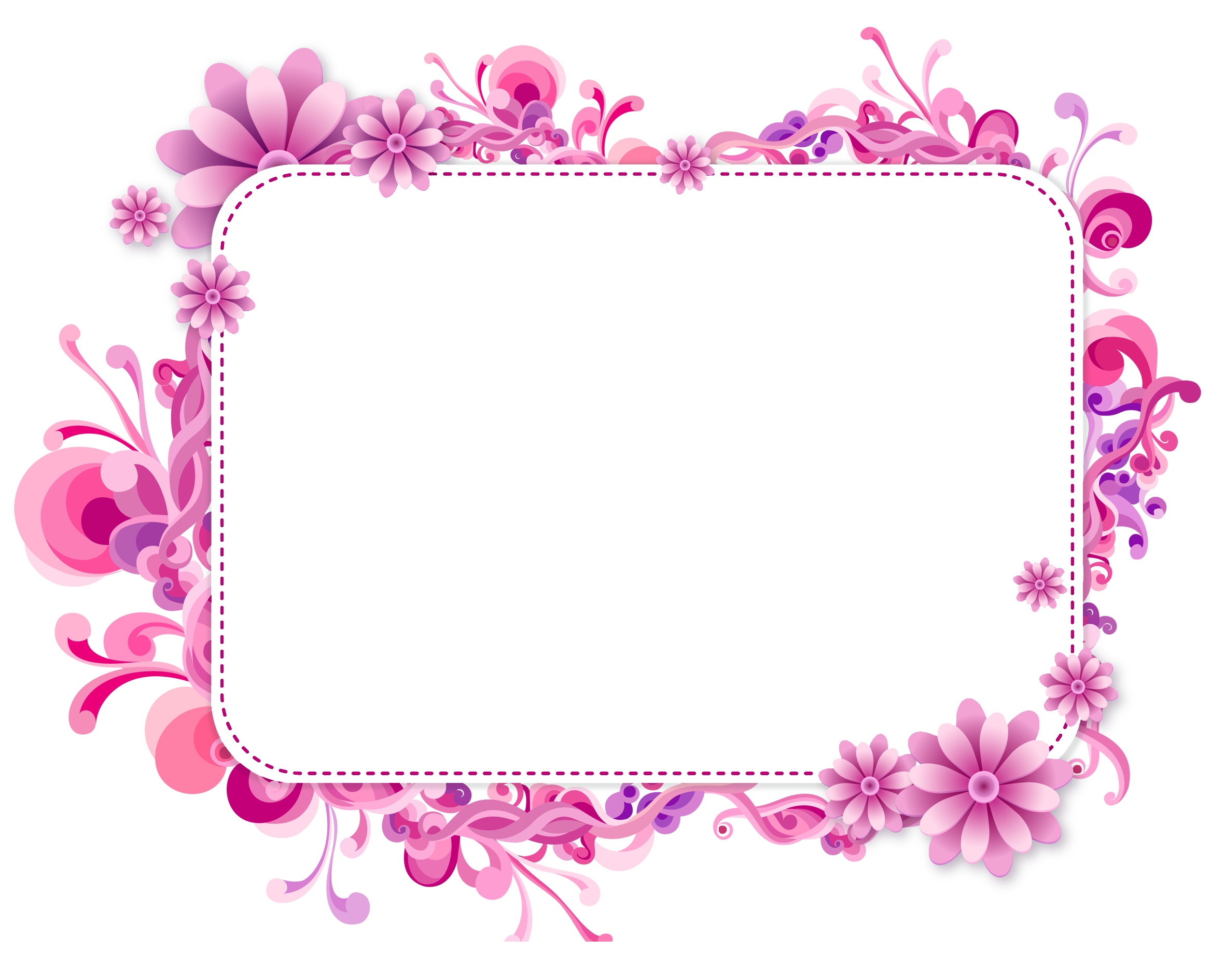 Purple Vector Borders and Frames