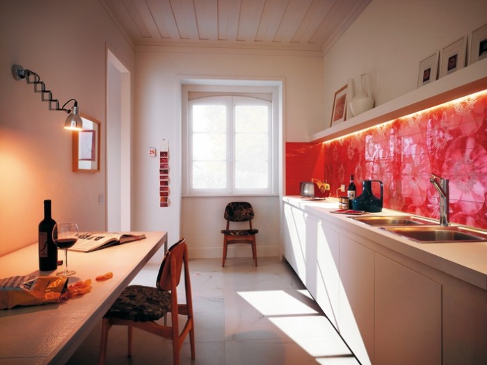 Red Kitchen Backsplash Ideas