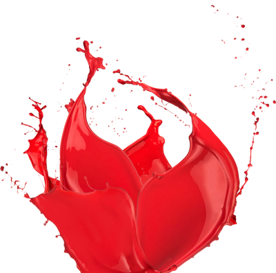 Red Paint Splash