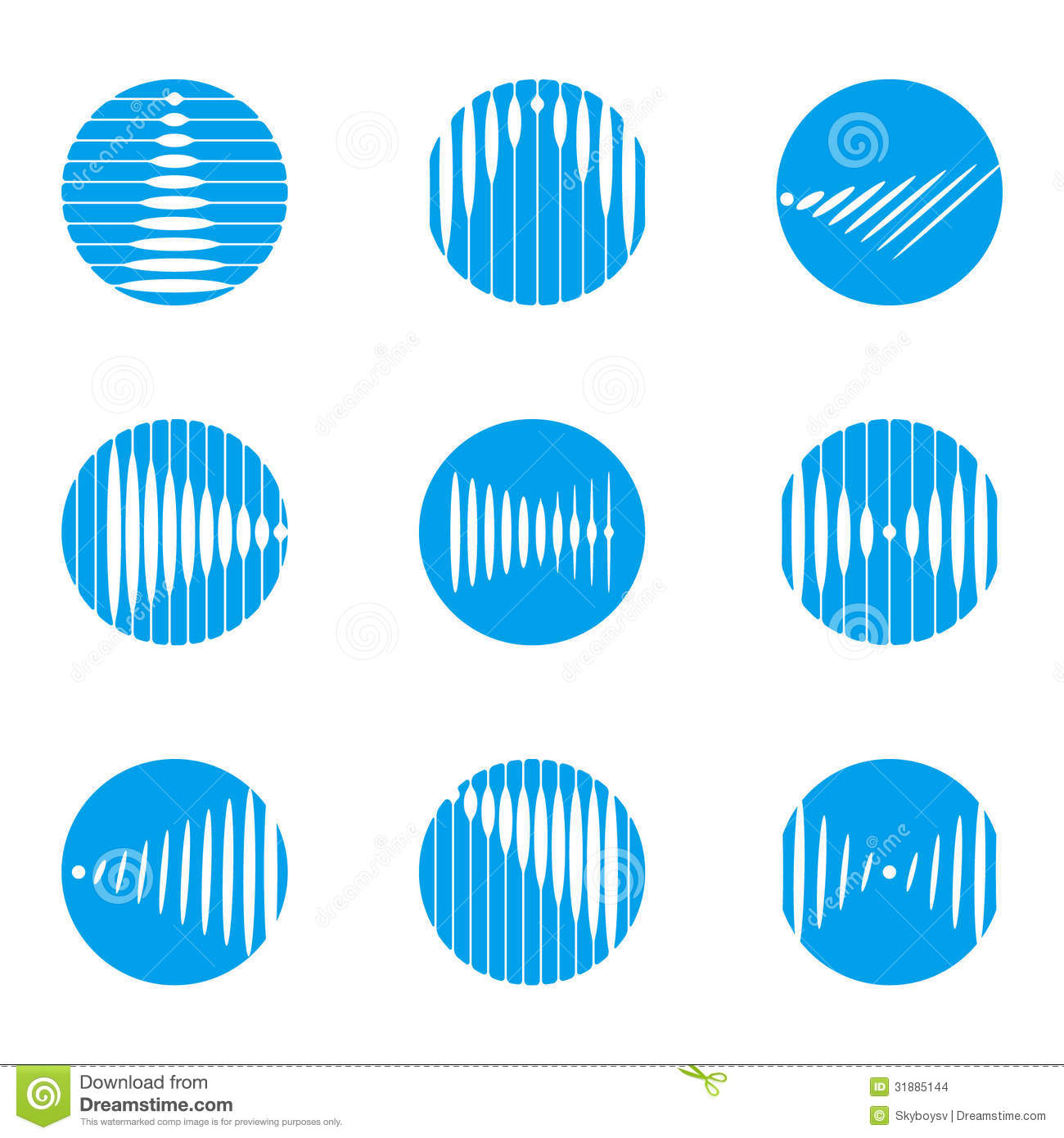 Round Logo Template