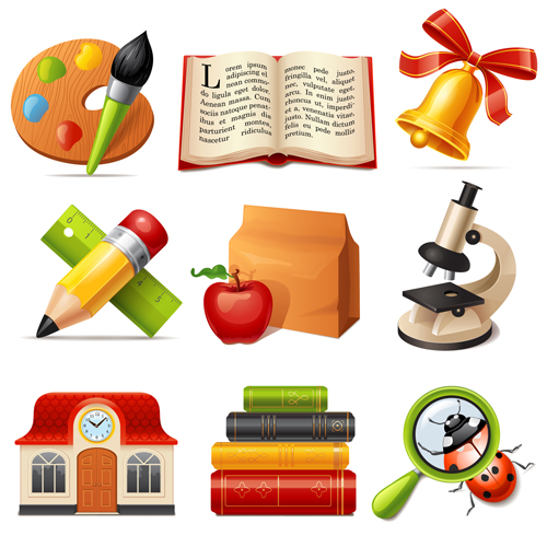 School Icon Vector Free Download School Icon Vector Free Download