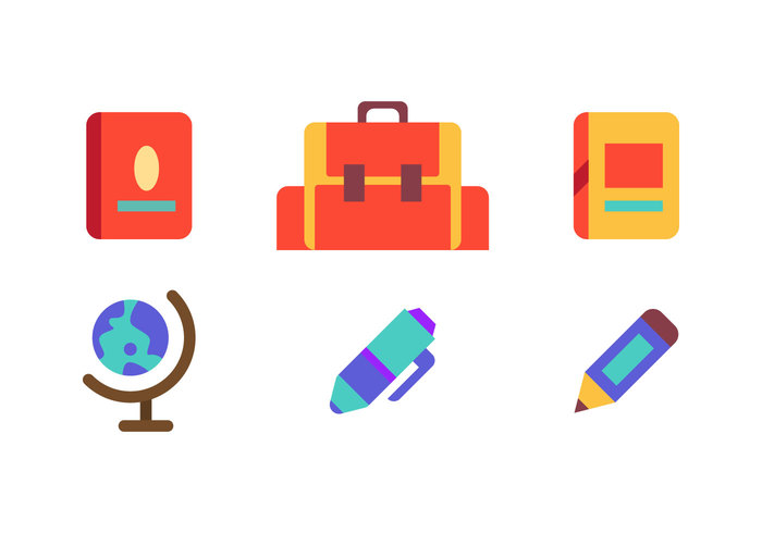 School Icon Vector Free Download School Icon Vector Free Download