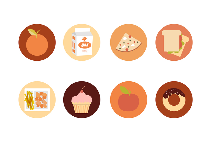 School Lunch Vector