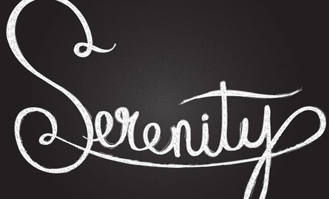 Serenity Cursive Writing