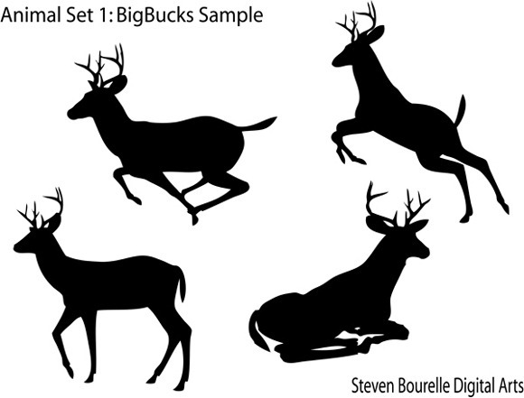 Silhouette Photoshop Brushes Animals