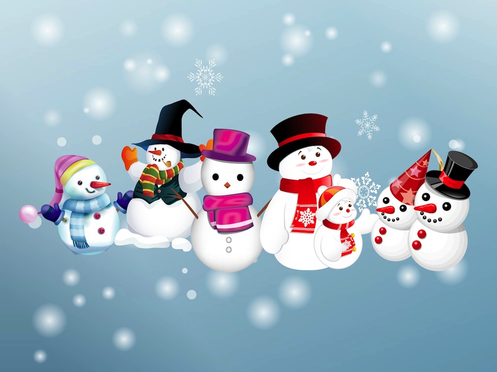 Snowman Vector Free