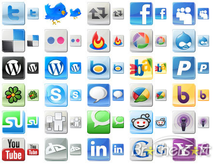 15 Free Social Media Icons 2013 Images
