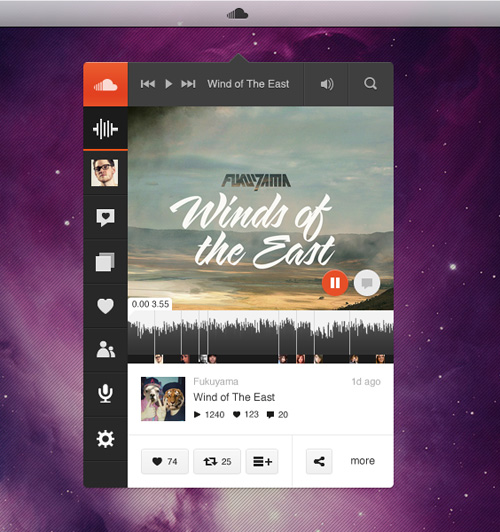 13 SoundCloud Mockup PSD Images