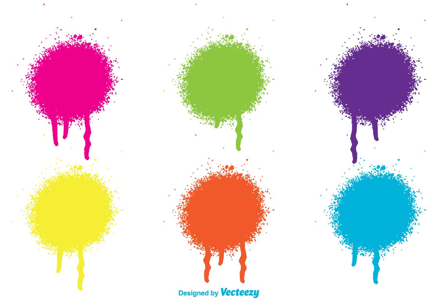 Spray-Paint Drip Vector