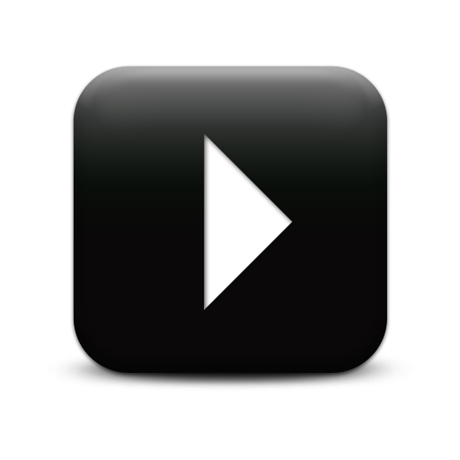 Square Play Button Icon