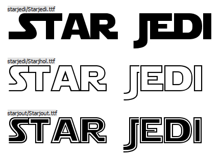 Star Wars Font Free