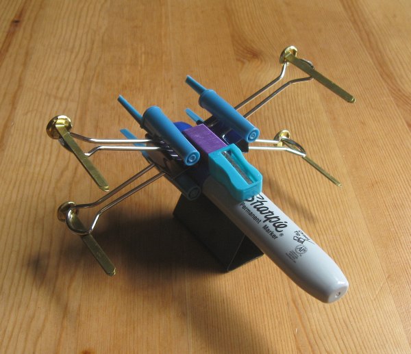 Star Wars Ship Made Out of Office Supplies Star Wars Ship Made Out of Office Supplies