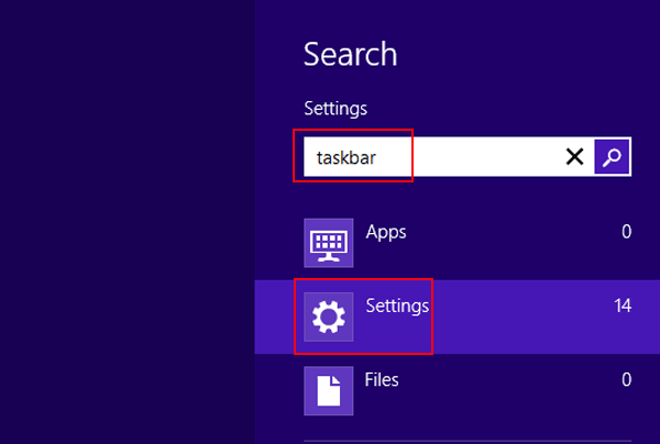 Taskbar Desktop Icon Windows 8