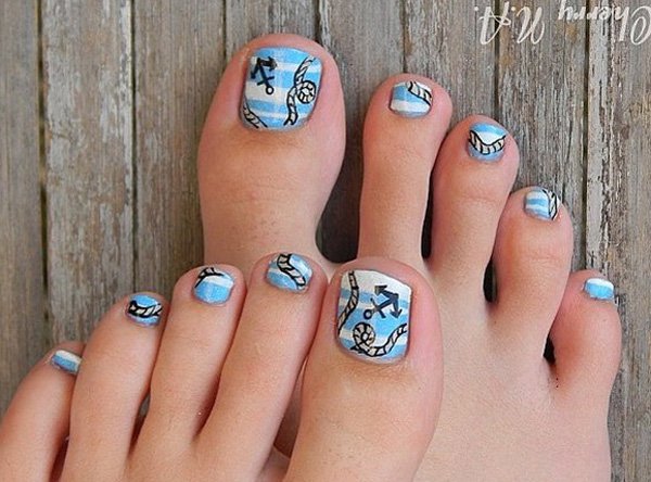 Toe Nail Art Design