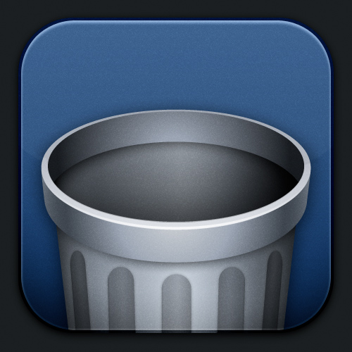 Trash Can Icon iPhone