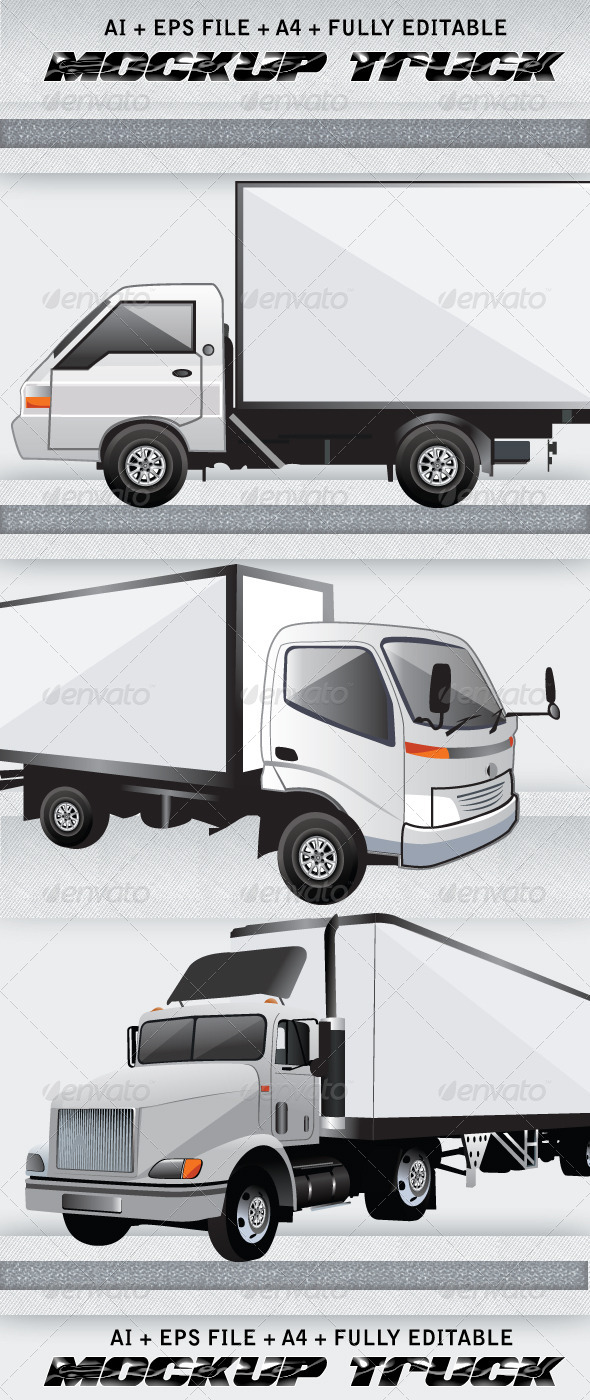 Truck Mockup Psd Free