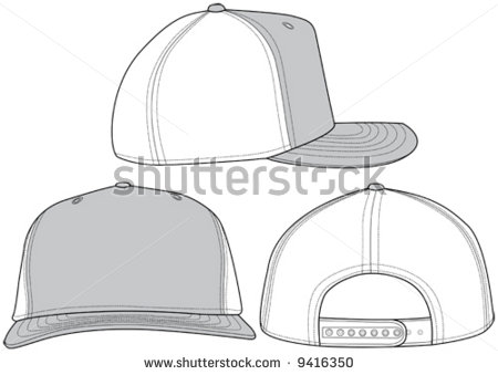 Trucker Hat Template