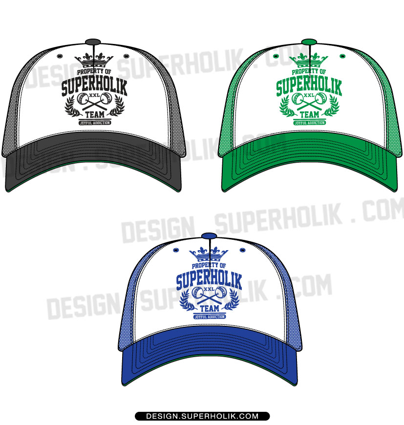 Trucker Hat Vector Template