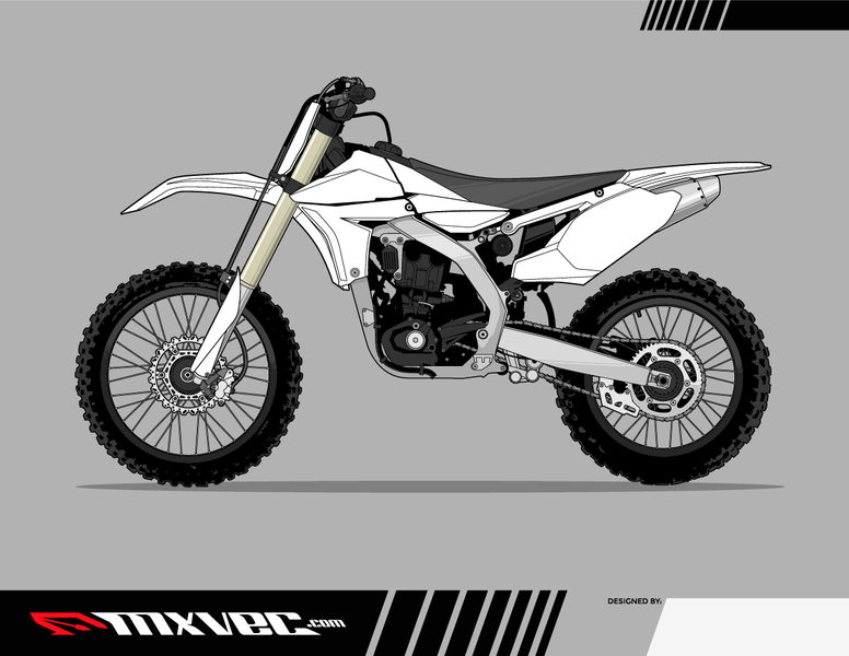 Vector Dirt Bike Templates