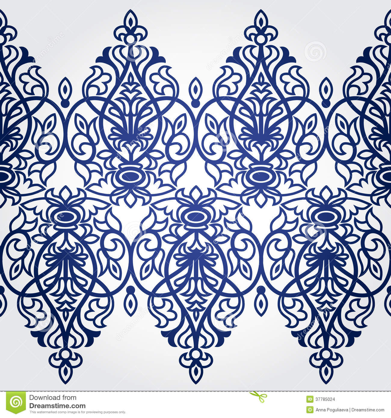 Victorian Style Borders Vectors