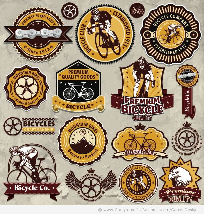Vintage Bicycle Logos