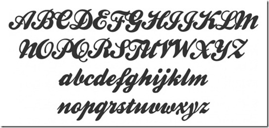 12 Vintage Grunge Script Fonts Images