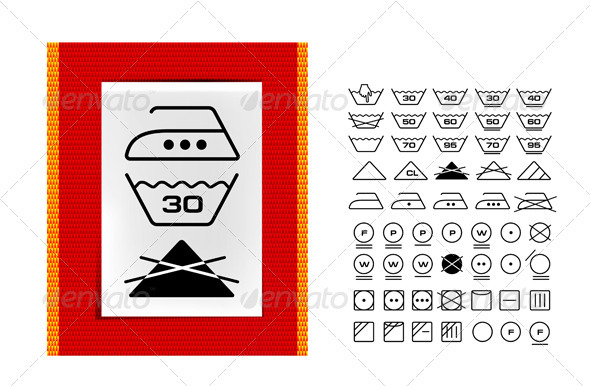 Washing Symbols On Clothing Labels Washing Symbols On Clothing Labels