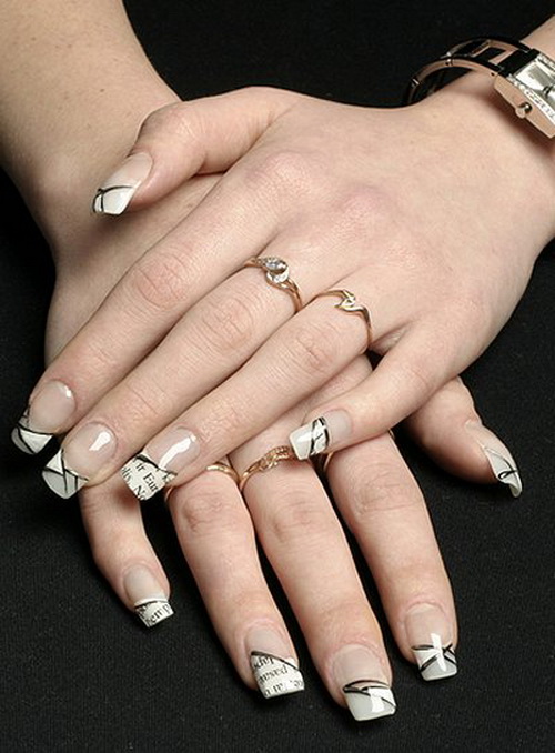 White French Manicure Nail Designs