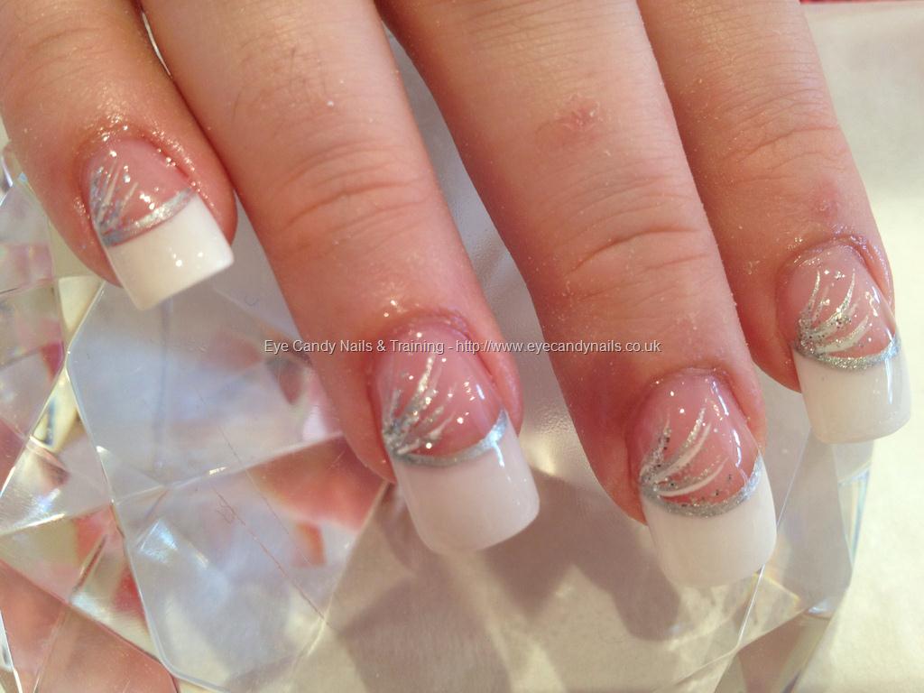 White French Tip Nail Art