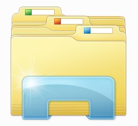 Windows 7 Libraries Folder Icon Windows 7 Libraries Folder Icon