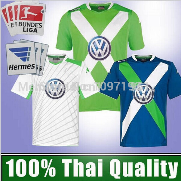 Wolfsburg Germany Soccer Jersey