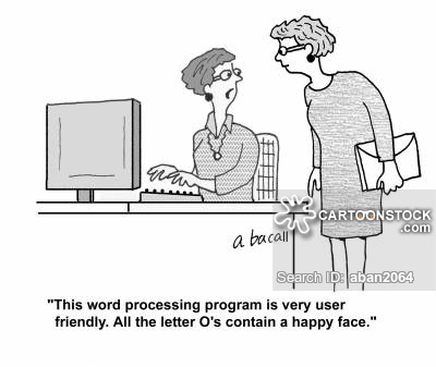 Word Processing Cartoons