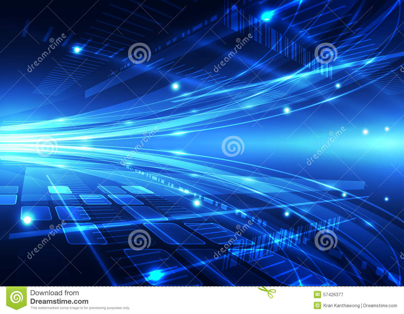 Abstract Technology Vector