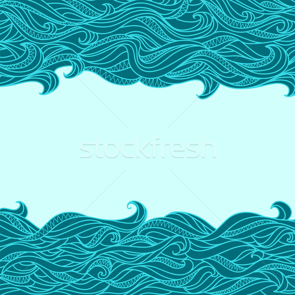 Abstract Vector Wave Pattern Abstract Vector Wave Pattern