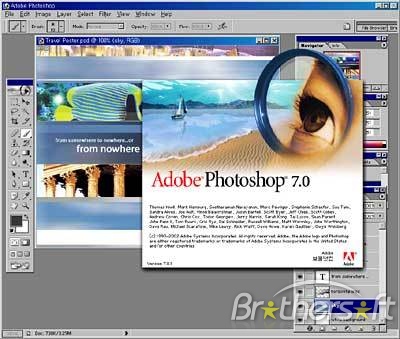 Adobe Photoshop 7.0 Version 11 : The software provides high quality
