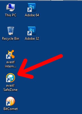 Avast Safe Zone Icon