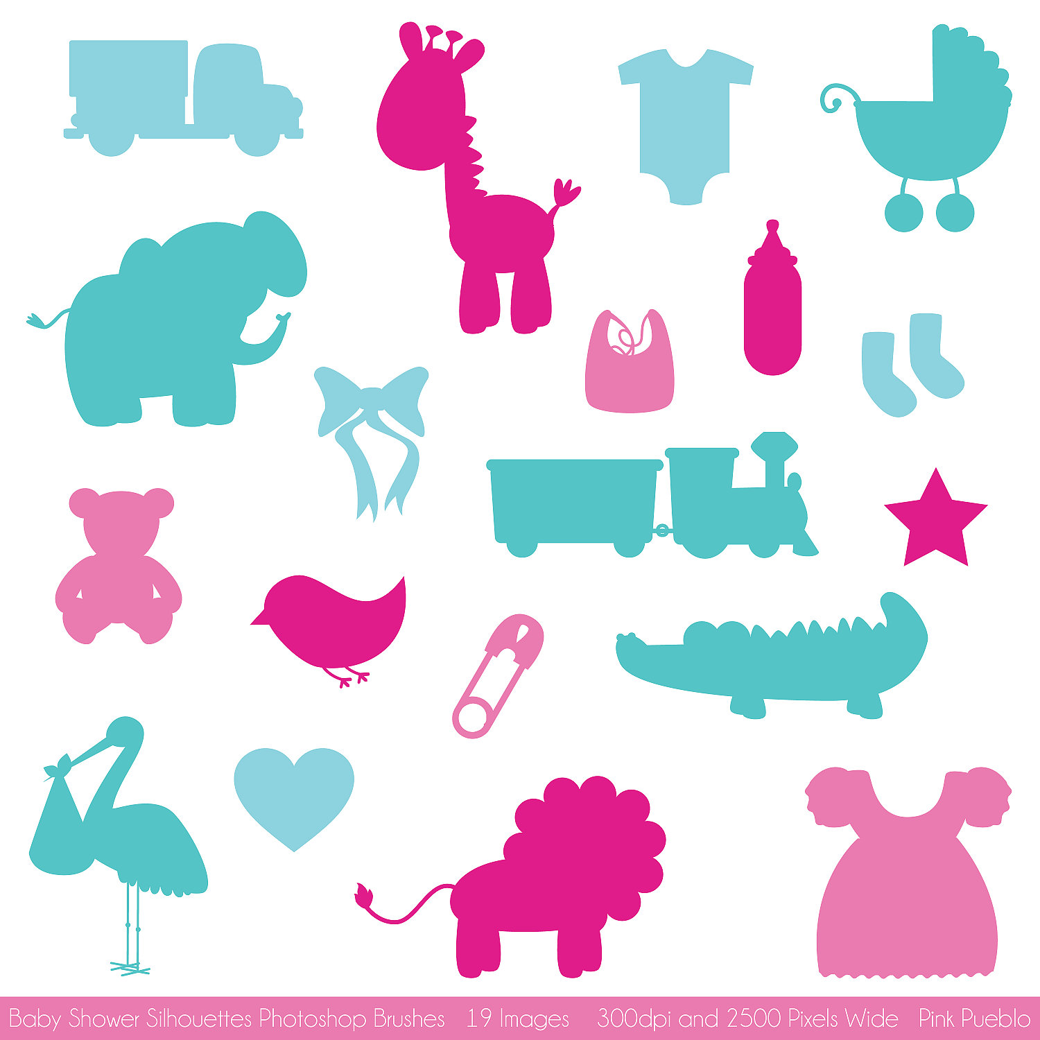 Baby Shower Photoshop Brushes Baby Shower Photoshop Brushes