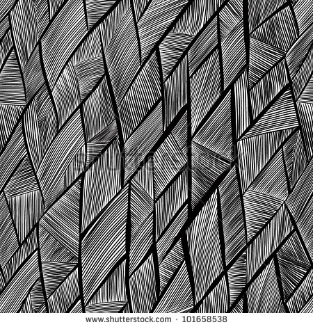 Black and White Abstract Lines Texture
