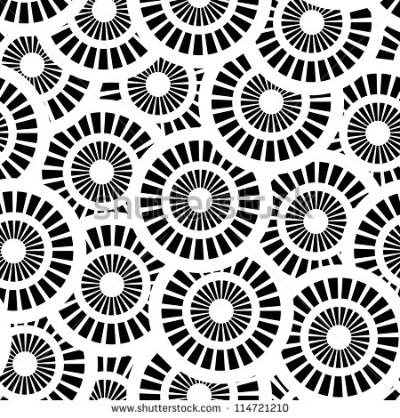 Black and White Circle Patterns Black and White Circle Patterns