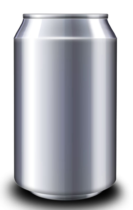 Blank Soda Can Template