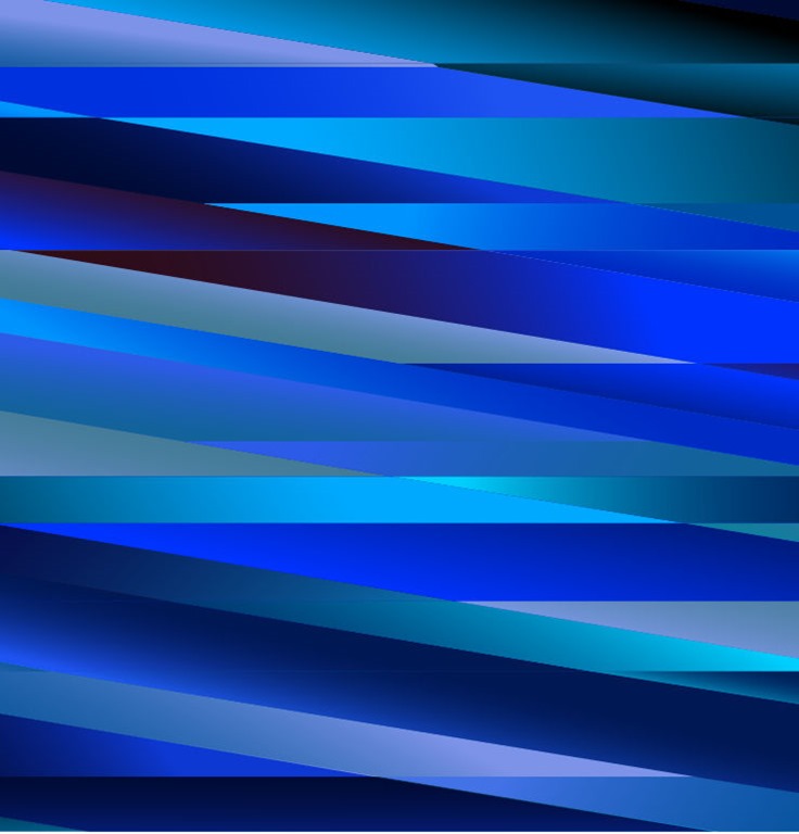 Blue Abstract Graphic Design