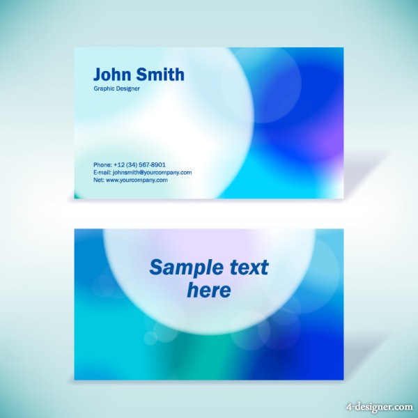 Business Card Vector Free Download