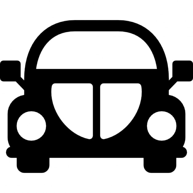 Cartoon Car Front Vector
